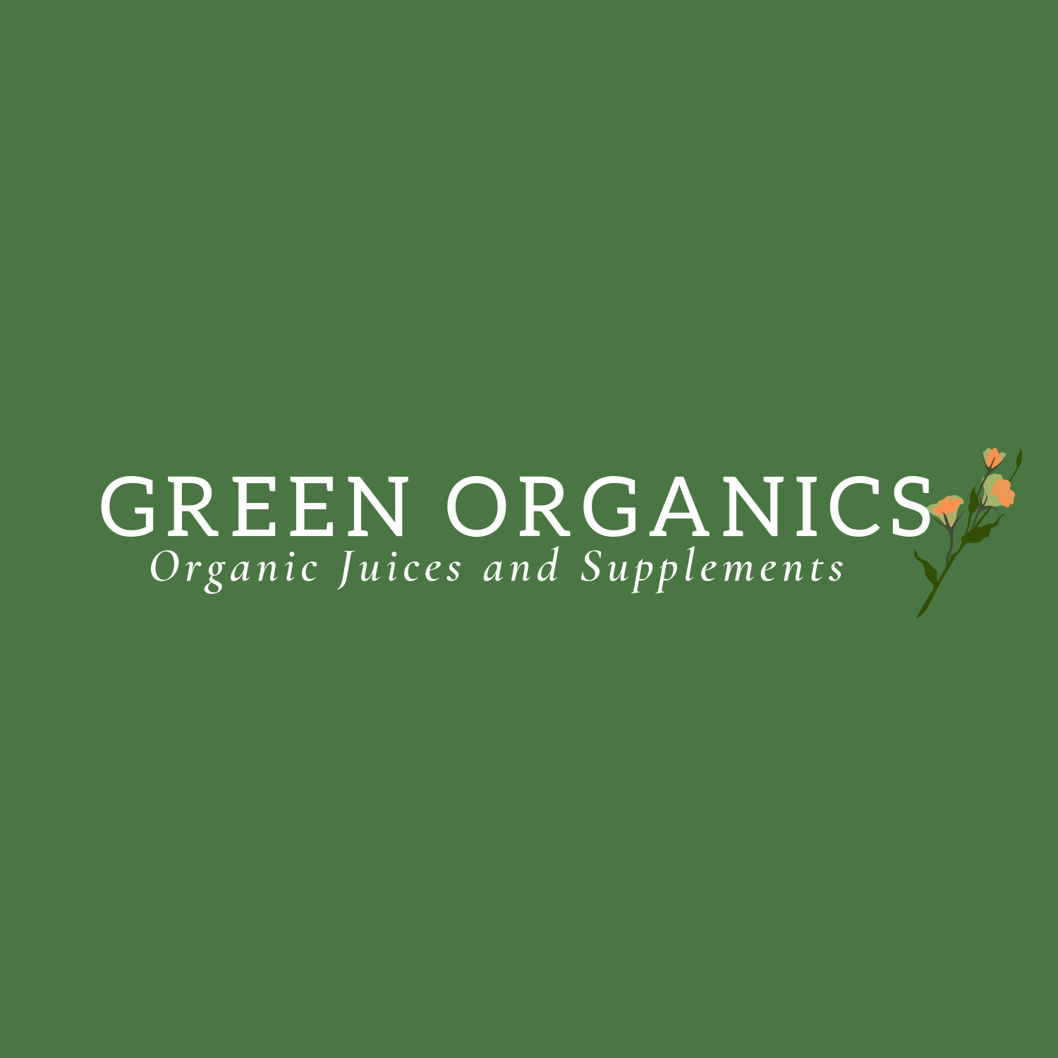 Green Apple Organics - Buy Premade Readymade Logos for Sale